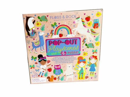 Καλή τιμή. Γίγαντα 20pcs χαρτί παζλ Jigsaw Παζλ Pop Out Rainbow Fairy πάτωμα παζλ σε απευθείας σύνδεση