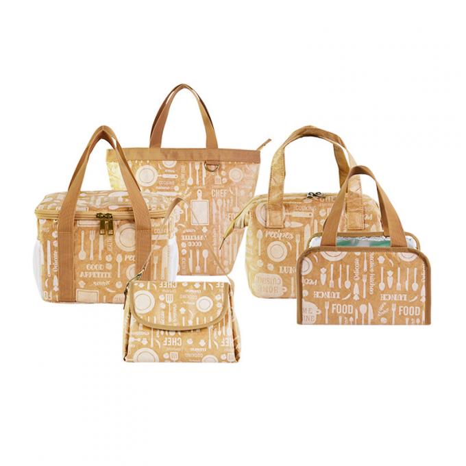 OEM Απομονωμένη Kraft Brown Paper Τύπου Τροφίμων Τύπου Θερμικής Ψύξης για Πικνίκ 1